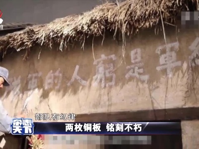 两枚铜板 铭刻不朽