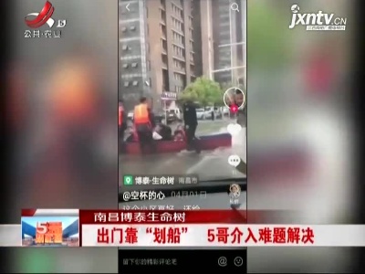 【南昌博泰生命树】出门靠“划船”  5哥介入难题解决