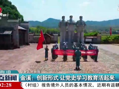 【学党史 开新局】金溪：创新形式 让党史学习教育活起来