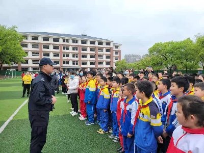 濂溪区第二小学开展安全教育演练活动