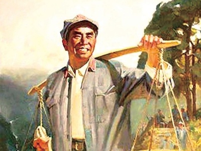 【党史故事】挑粮小道——朱德一条扁担两头挑