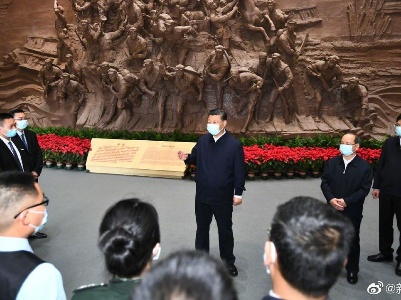 独家视频丨习近平：坚定理想信念 弘扬长征精神