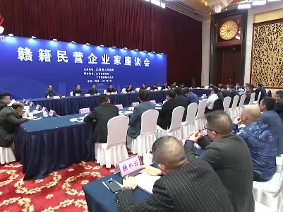 “别人关心你飞得高不高，家乡人民更关心你飞得累不累”   易炼红与赣籍民营企业家座谈