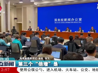 海南利用外资“三个倍增”