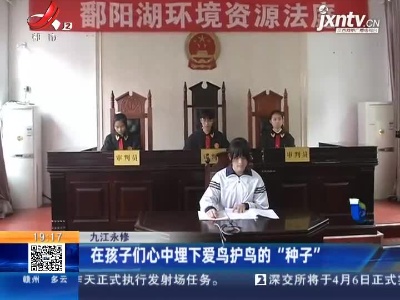 九江永修：在孩子们心中埋下爱鸟护鸟的“种子”