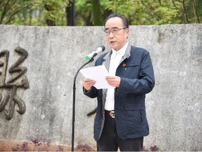 【网络中国节·清明】【党史学习教育】进贤县举行陶汉章将军塑像揭幕仪式
