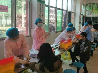 高考体检走进李渡中学