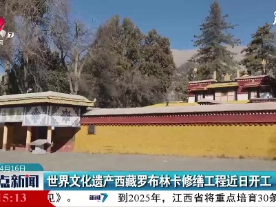 世界文化遗产西藏罗布林卡修缮工程近日开工