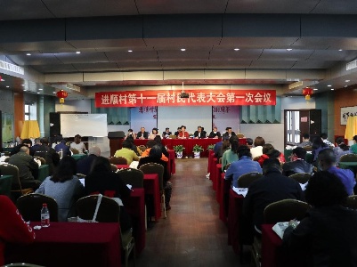进顺村召开第十一届村民代表大会第一次会议