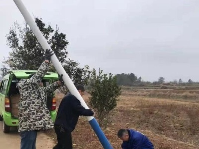 民和镇旺坊村：路灯维修，照亮村民出行路