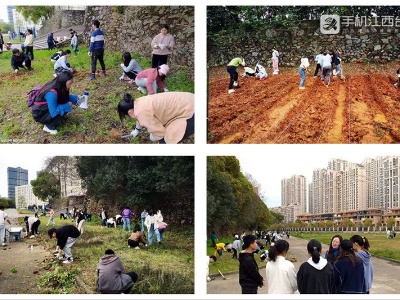 学史力行 江西一高校党员师生打造特色植物园