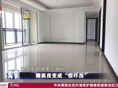 精装房变成 “惊吓房”