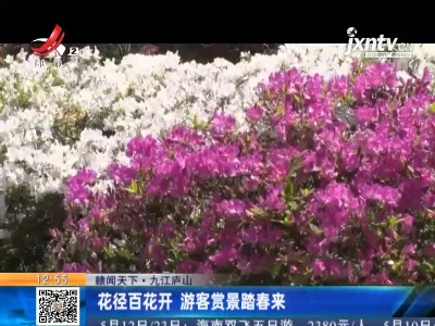 【赣闻天下】九江庐山：花径百花开 游客赏景踏春来