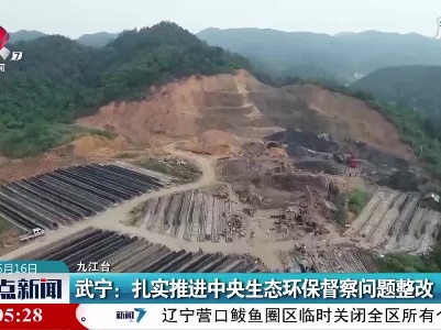 武宁：扎实推进中央生态环保督察问题整改