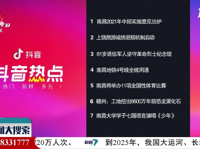 抖音热点榜20210505
