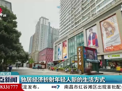 独居经济折射年轻人新的生活方式