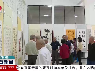 会昌：挥毫泼墨颂党恩