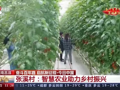 【奋斗百年路 启航新征程·今日中国】江西南昌县张溪村：智慧农业助力乡村振兴