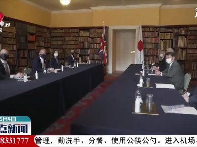 七国集团外长会在伦敦开幕