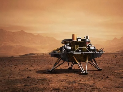“祝融号”火星车首次通过天问一号环绕器传回遥测数据