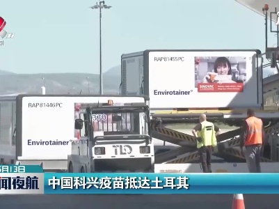 中国科兴疫苗抵达土耳其