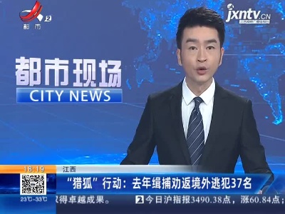 江西·“猎狐”行动：2020年缉捕劝返境外逃犯37名