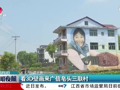 【红五月·嘉游赣】上饶：看3D壁画来广信皂头三联村