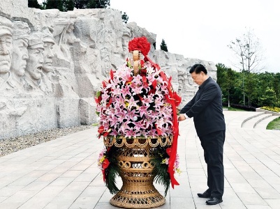 用好红色资源，传承好红色基因 把红色江山世世代代传下去 