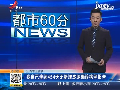 江西省卫健委：我省已连续454天无新增本地确诊病例报告