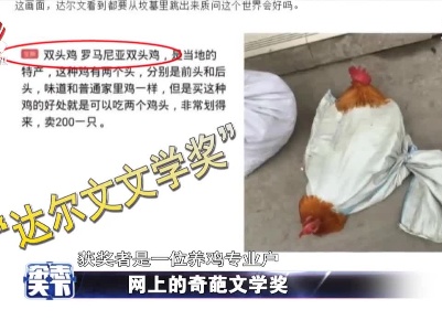 网络之大 你敢讲我就敢奖
