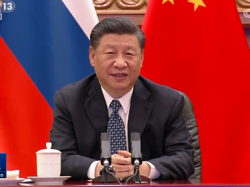 习近平同俄罗斯总统共同见证中俄核能合作项目开工仪式 