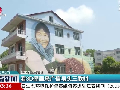 【红五月·嘉游赣】看3D壁画来广信皂头三联村