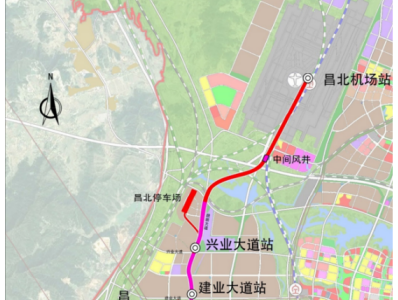 南昌地铁1、2号线延长线所有站点位置全部出炉