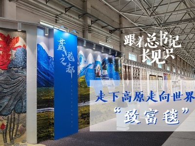 跟着总书记长见识丨走下高原走向世界的“致富毯”