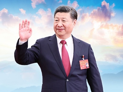 独家视频丨习近平带领党员领导同志重温入党誓词 
