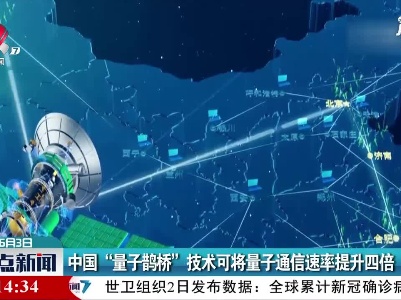 中国“量子鹊桥”技术可将量子通信速率提升四倍