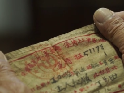 一张珍藏88年的红军家属优待证