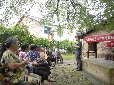 鹰潭余江：普法讲堂进乡村 法律知识入人心