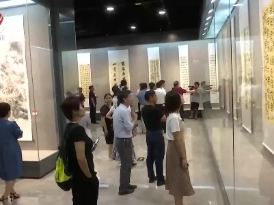 吉安鹰潭赣州举行庆祝建党百年书法美术作品联展