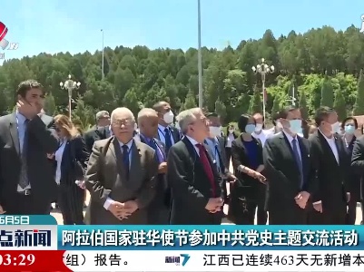 阿拉伯国家驻华使节参加中共党史主题交流活动