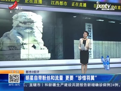 【都市2视评】明星自带粉丝和流量 更要“珍惜羽翼”