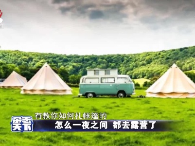 怎么一夜之间 都去露营了