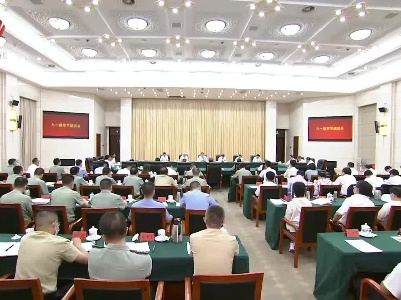 刘奇在“八一”建军节座谈会上强调 大力弘扬军爱民民拥军的优良传统 共同开创“十四五”双拥工作新局面 易炼红主持