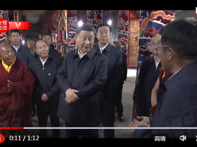 独家视频丨习近平在西藏拉萨考察调研 