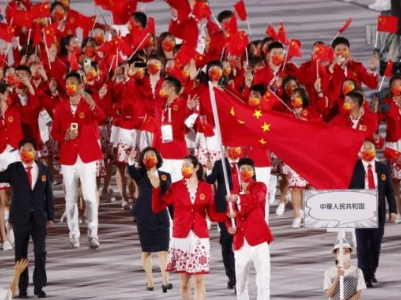 朱婷、赵帅领衔 中国代表团迎东京奥运会集体首秀