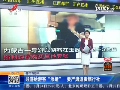 【都市2视评】导游给游客