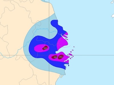 中央气象台继续发布台风橙色预警：“烟花”将再次登陆