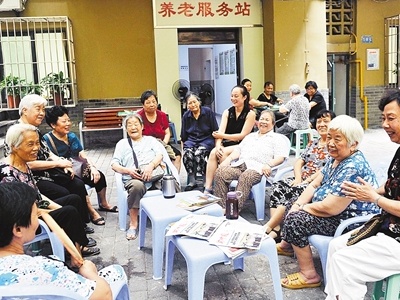 南昌年内新建34个嵌入式养老院 推进居家养老和社区养老服务