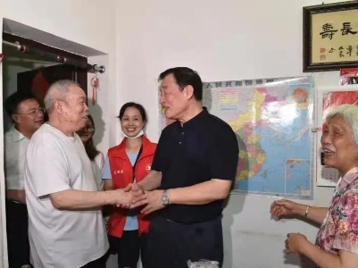 刘奇书记在南昌调研老旧小区改造