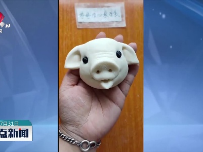 面团做成二师兄 这手艺太赞了